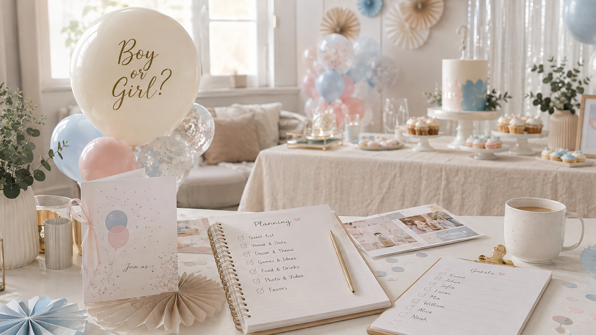 Hvad er Gender Reveal og hvordan planlægger du det?
