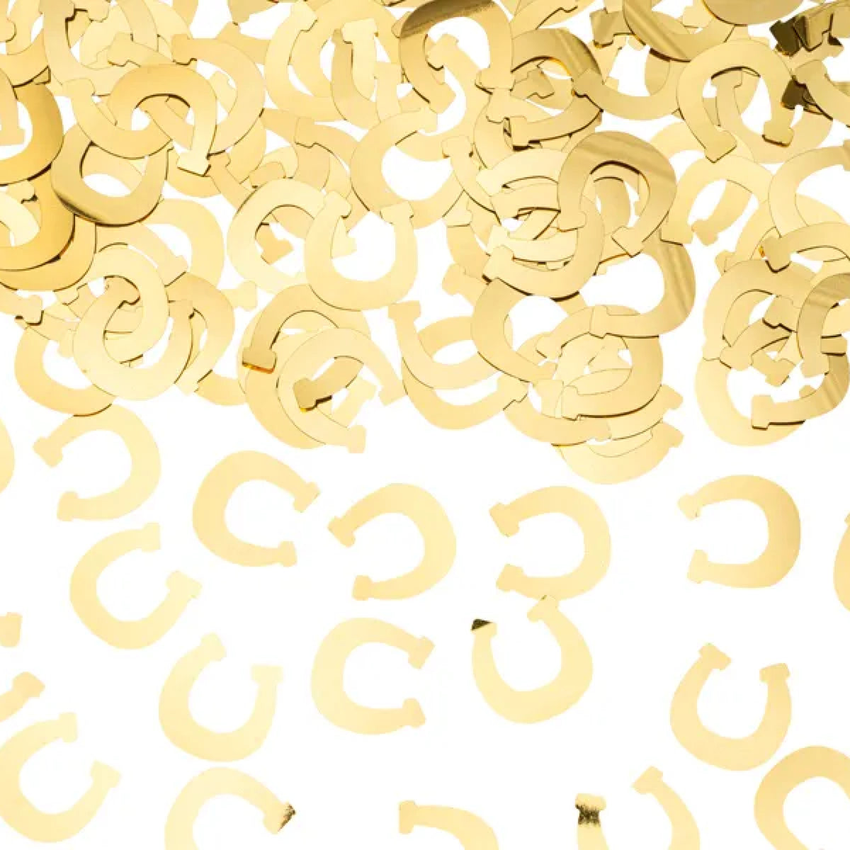 Konfetti Hestesko – Guld – 15 g