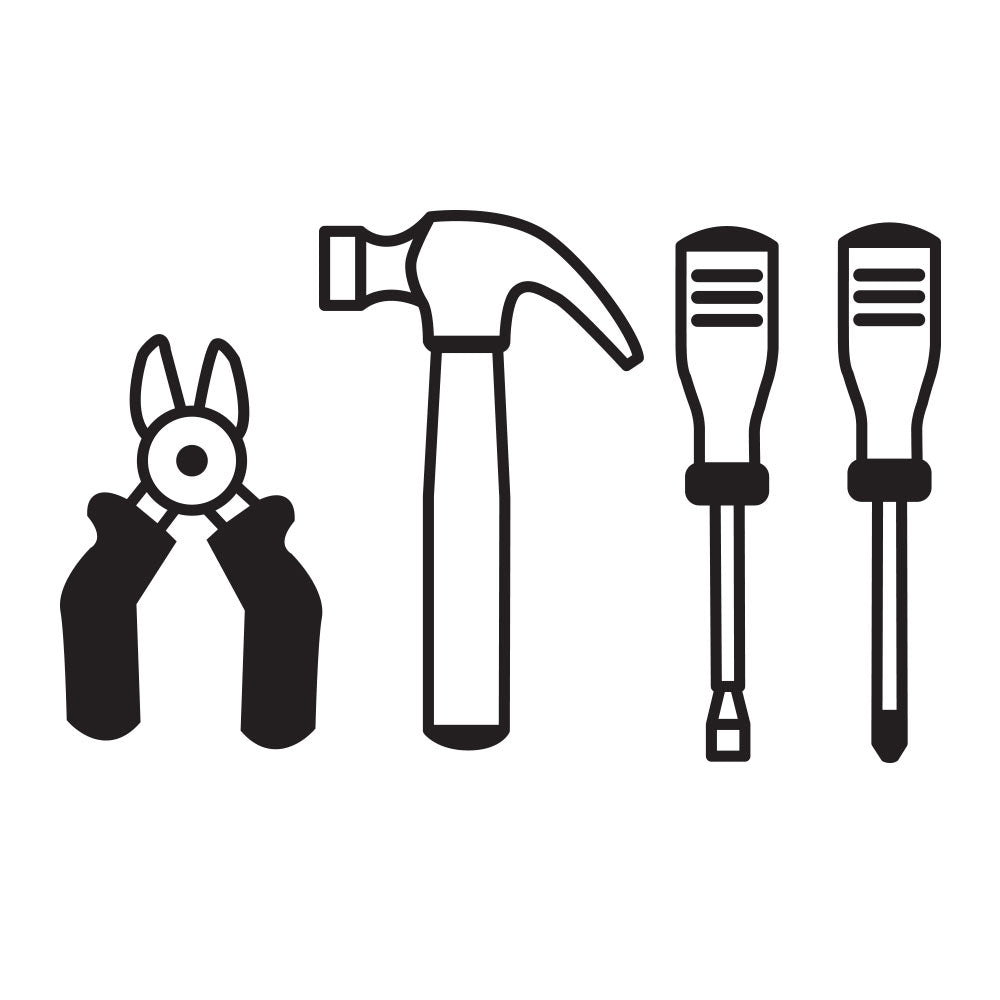 Værktøj - Wallsticker