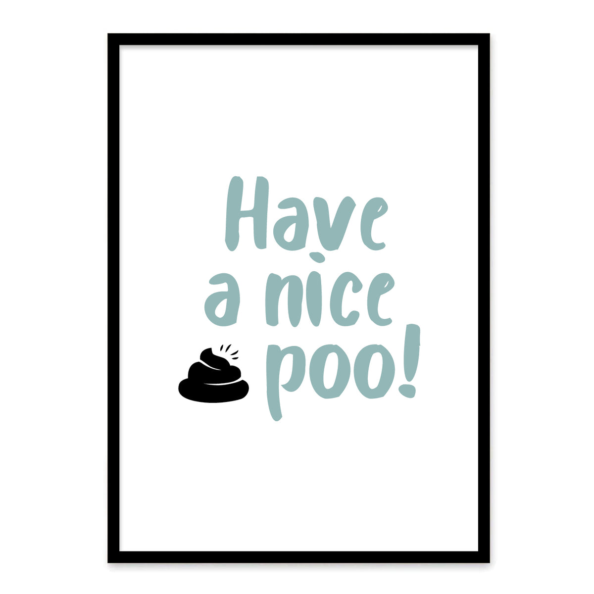 badeværelse plakat toilet