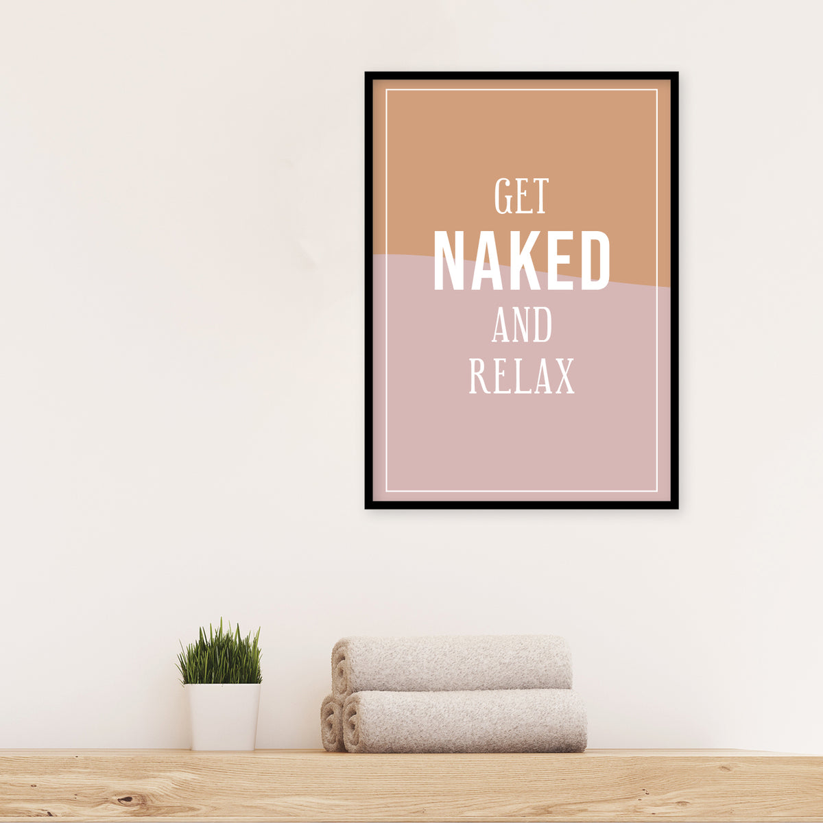 badeværelse plakat toilet