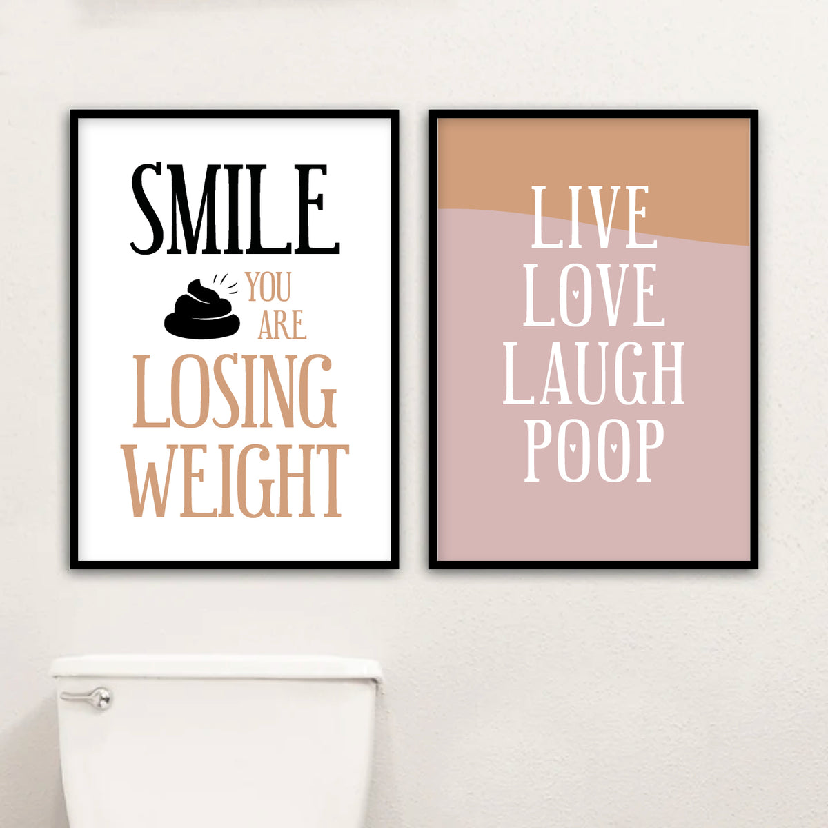 badeværelse plakat toilet
