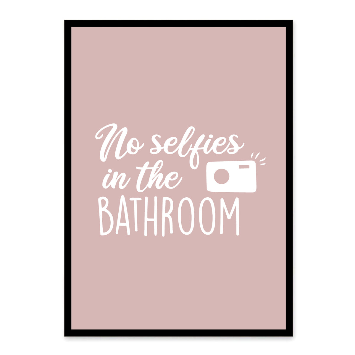 badeværelse plakat toilet