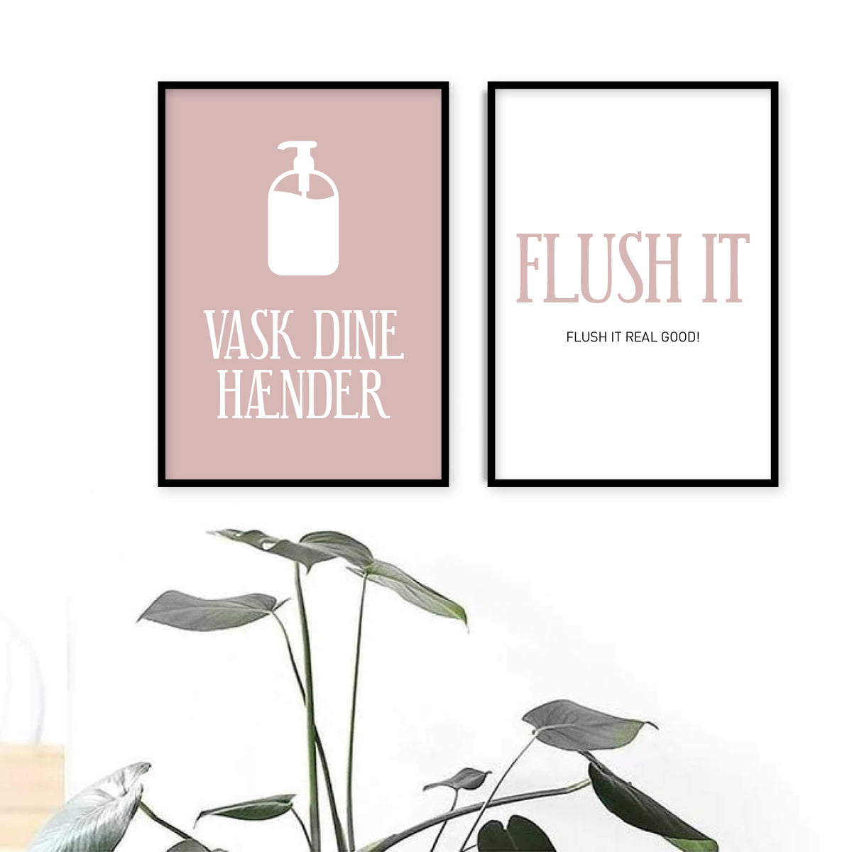 badeværelse plakat toilet