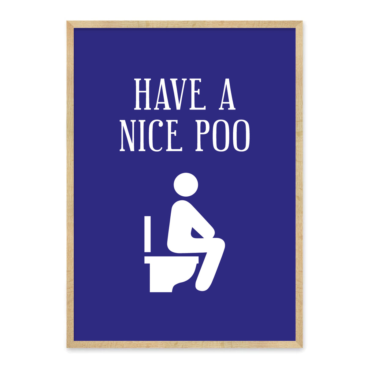 badeværelse plakat toilet
