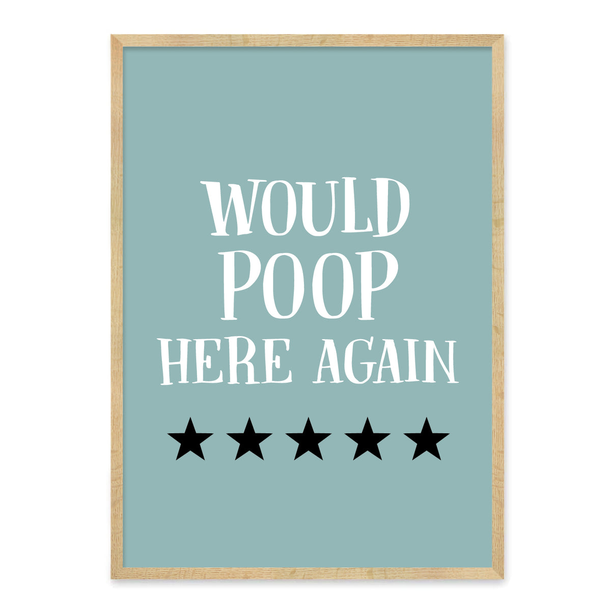 badeværelse plakat toilet