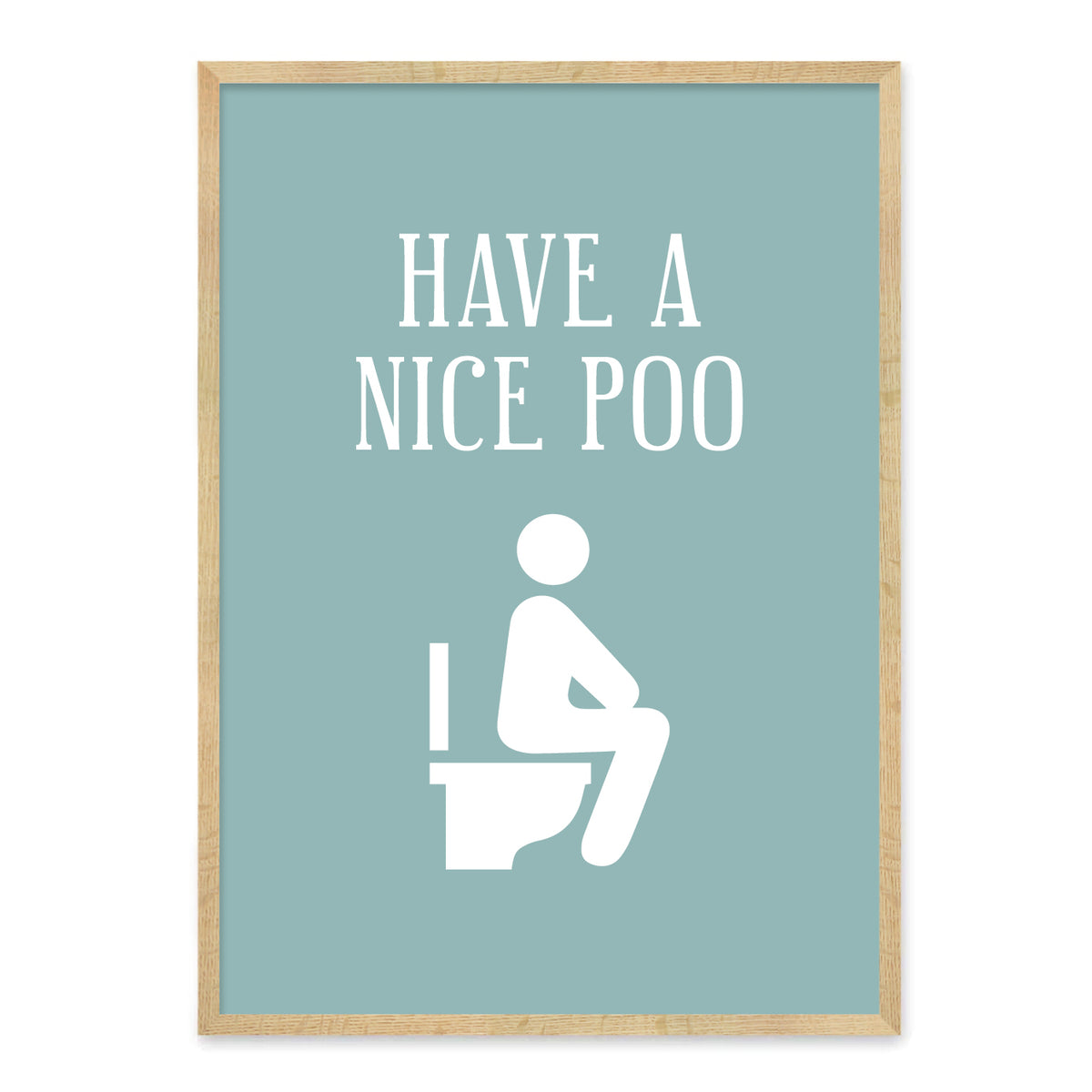 badeværelse plakat toilet