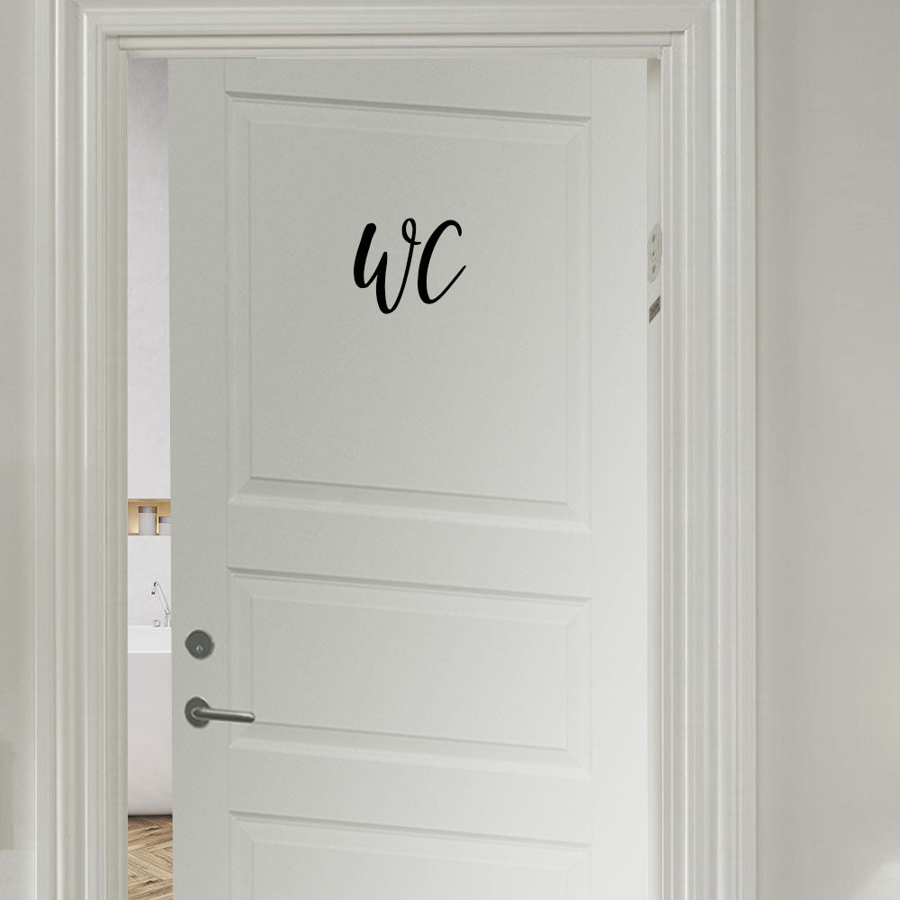 wallsticker toilet