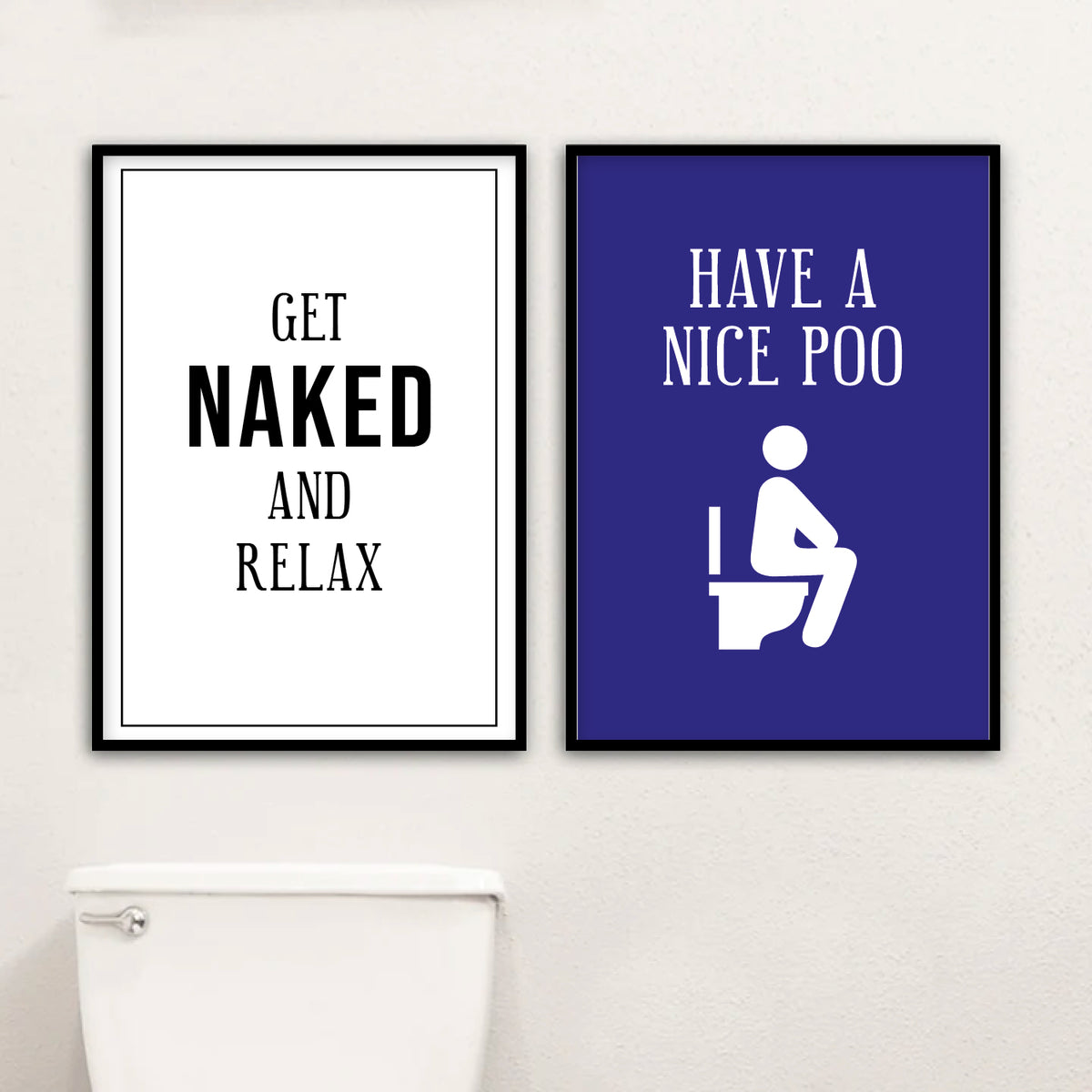 badeværelse plakat toilet 